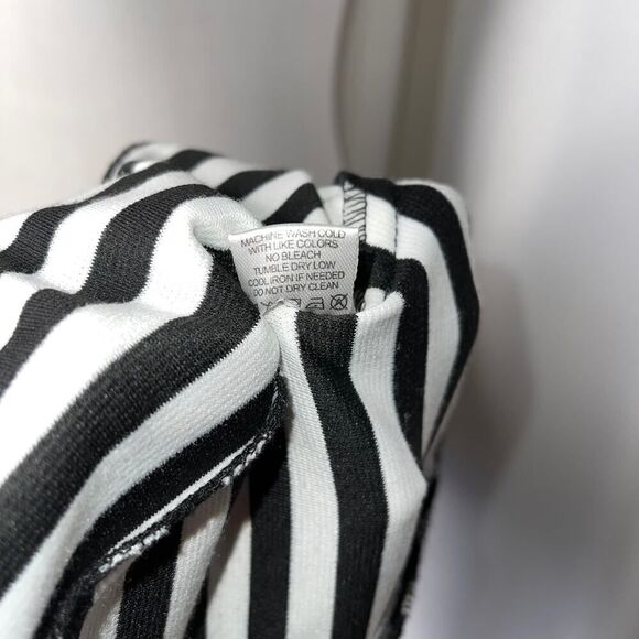 Erin London Striped Flip Cuff Jacket Med - Picture 10 of 10